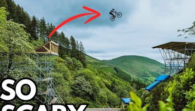 Is the Red Bull Hardline Canyon River Gap The Scariest Jump Yet?