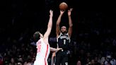 Cam Johnson, Mikal Bridges carry Nets past Rockets, 123-114