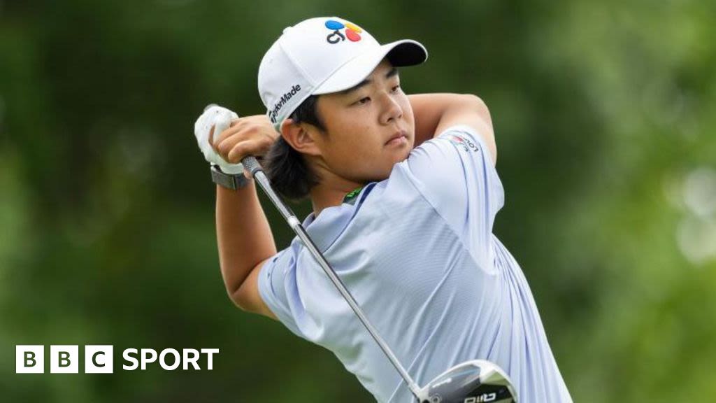 Kris Kim: DP World Tour debut at British Masters for 16-year-old English golfer