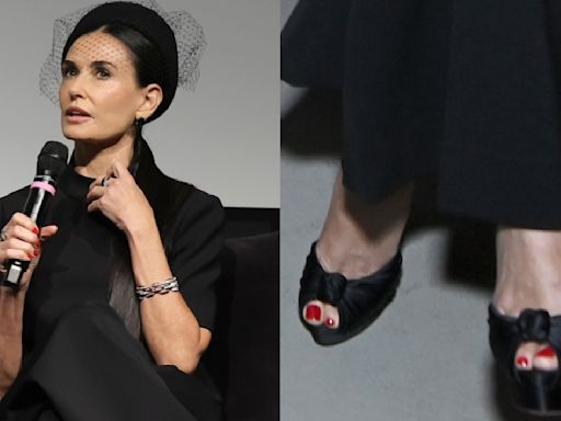 Demi Moore Elevates Dramatic Look With Louboutin Platforms at ‘Feud: Capote Vs. The Swans’ FYC Event