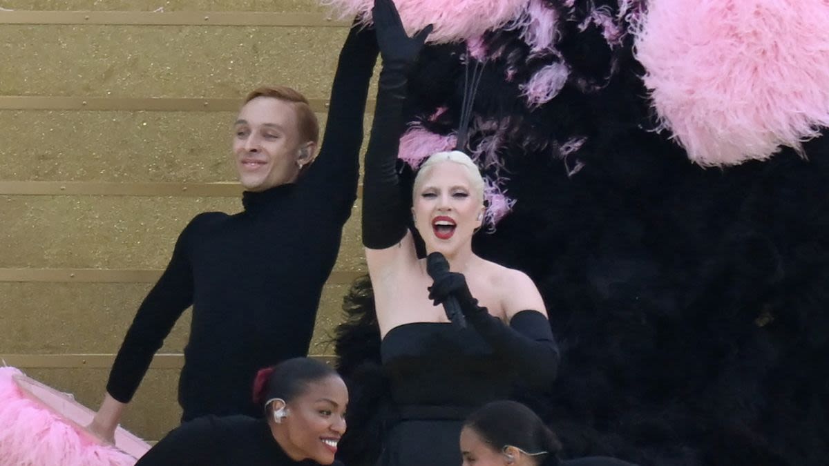Lady Gaga's Dancer Fell Off the Stage at the Paris Olympics Opening Ceremony