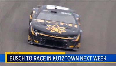 Kyle Busch is set to race at Action Track USA next week