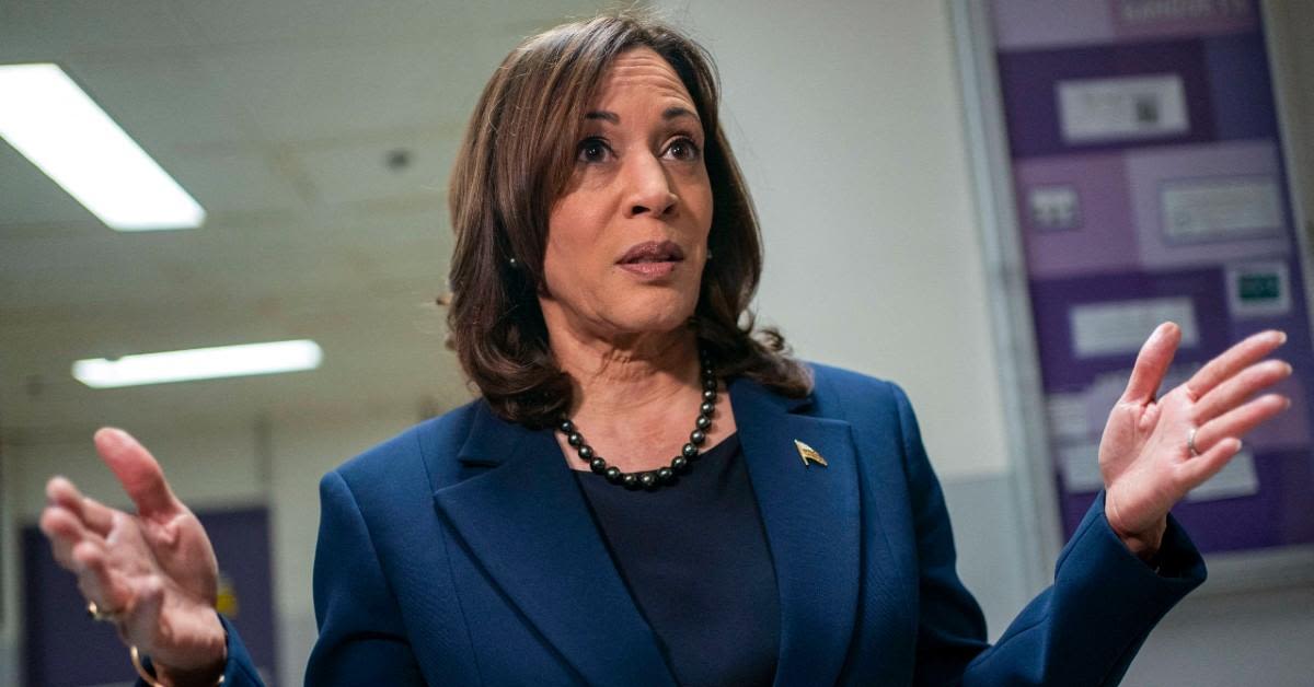 VP Kamala Harris Playfully Dodges Questions After Leaving Restaurant