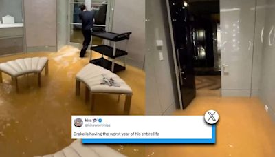 Drake's Toronto Mansion Flooded, Netizens Says 'He's Having The Worst Year Of His Entire Life'