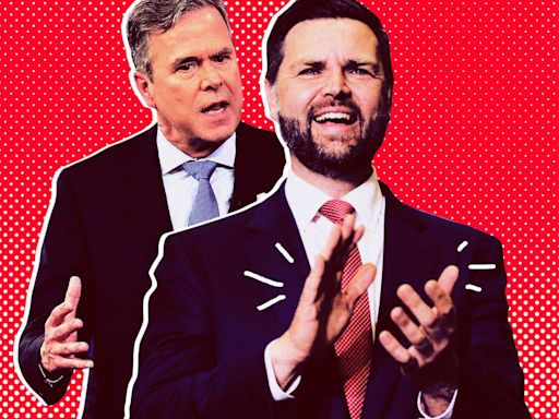 Why J.D. Vance Is Giving Serious Jeb Bush Vibes