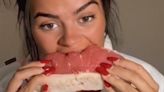 Woman who claims to eat diet of mainly raw steak and offal says she's 'never felt better'