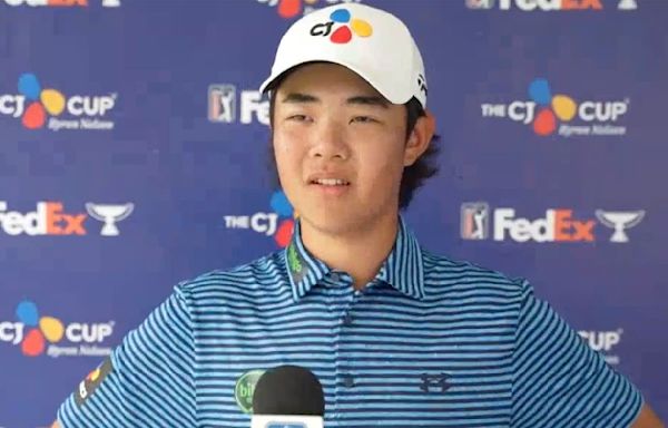 16-Year-Old Kris Kim Makes PGA Tour History by Making Cut at CJ Cup Byron Nelson