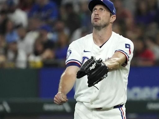 Max Scherzer pitches only 2 innings for Rangers in his 1st start out of the All-Star break