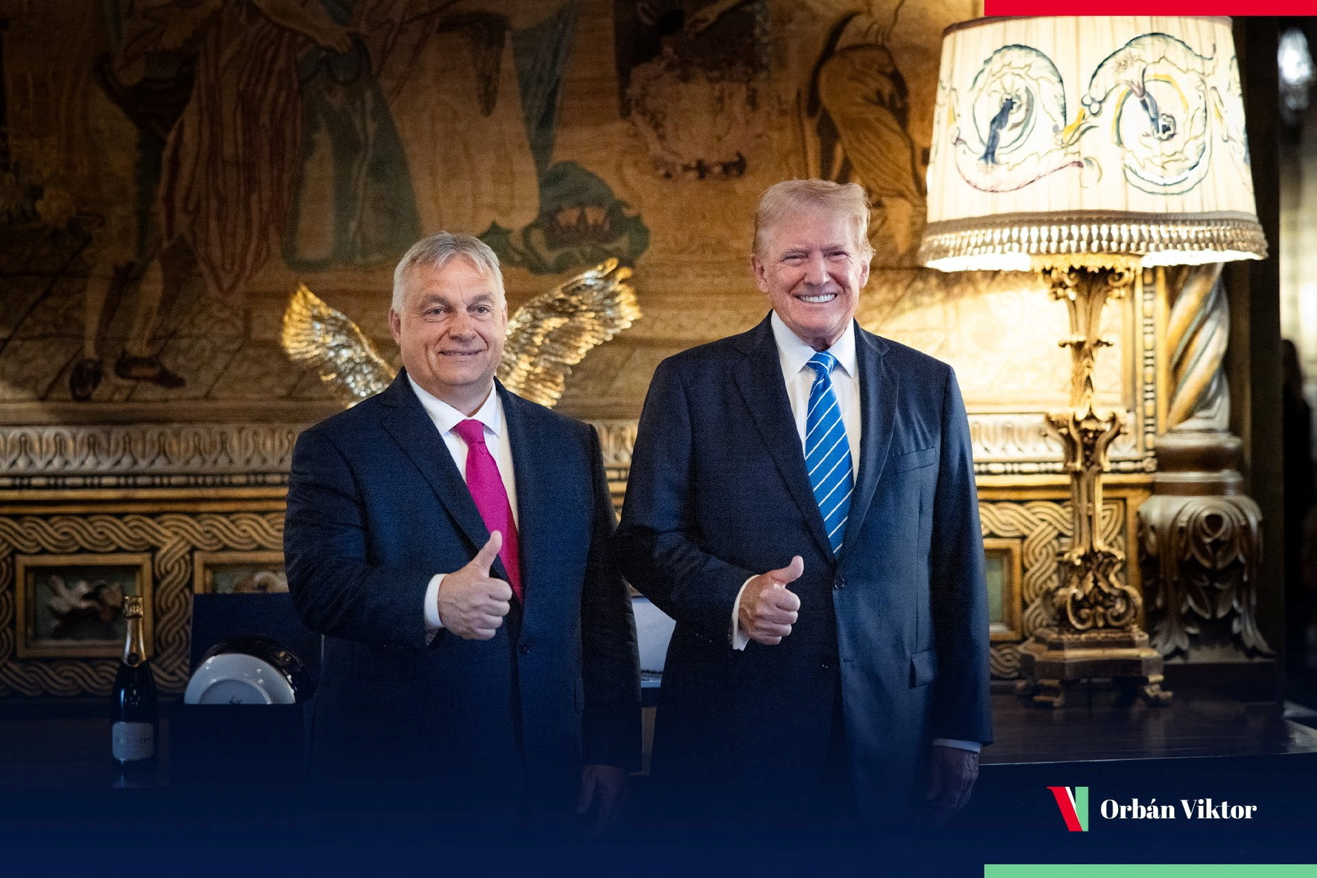 Orban meets Trump at Mar-a-Lago on Russia-Ukraine ‘peace mission’