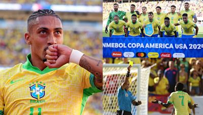 Brazil player ratings vs Colombia: Raphinha rescues stagnant Selecao, but Vinicius Jr shockingly suspended for Copa America knockouts | Goal.com Tanzania