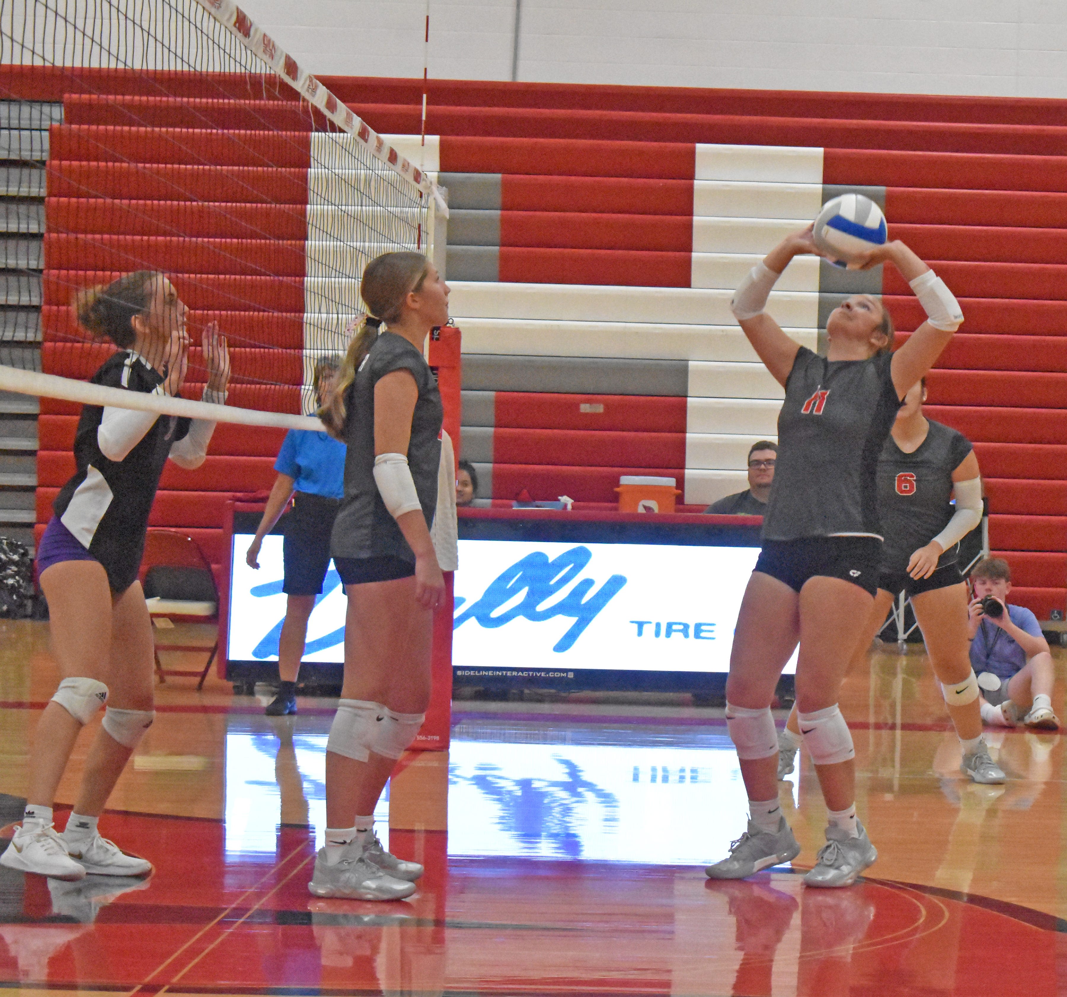 Coldwater volleyball tripped up versus Harper Creek