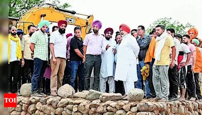 Punjab Minister Visits Flood-Prone Areas to Assess Arrangements | Chandigarh News - Times of India