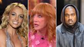 'The View' audience groans after Kathy Griffin compares herself to "Britney and Kanye combined" when she was on a "psych hold"