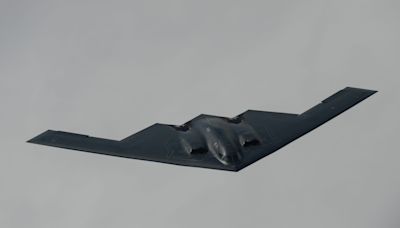 A US Air Force B-2 stealth bomber helped sink an old warship in the Pacific with new anti-ship QUICKSINK bombs