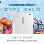 TECO東元 240公升直立式無霜冷凍櫃 RL240SW 珍珠白