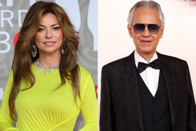 Andrea Bocelli Recruits Shania Twain for Classical Take on Her Hit 'From This Moment On' for New “Duets” Album