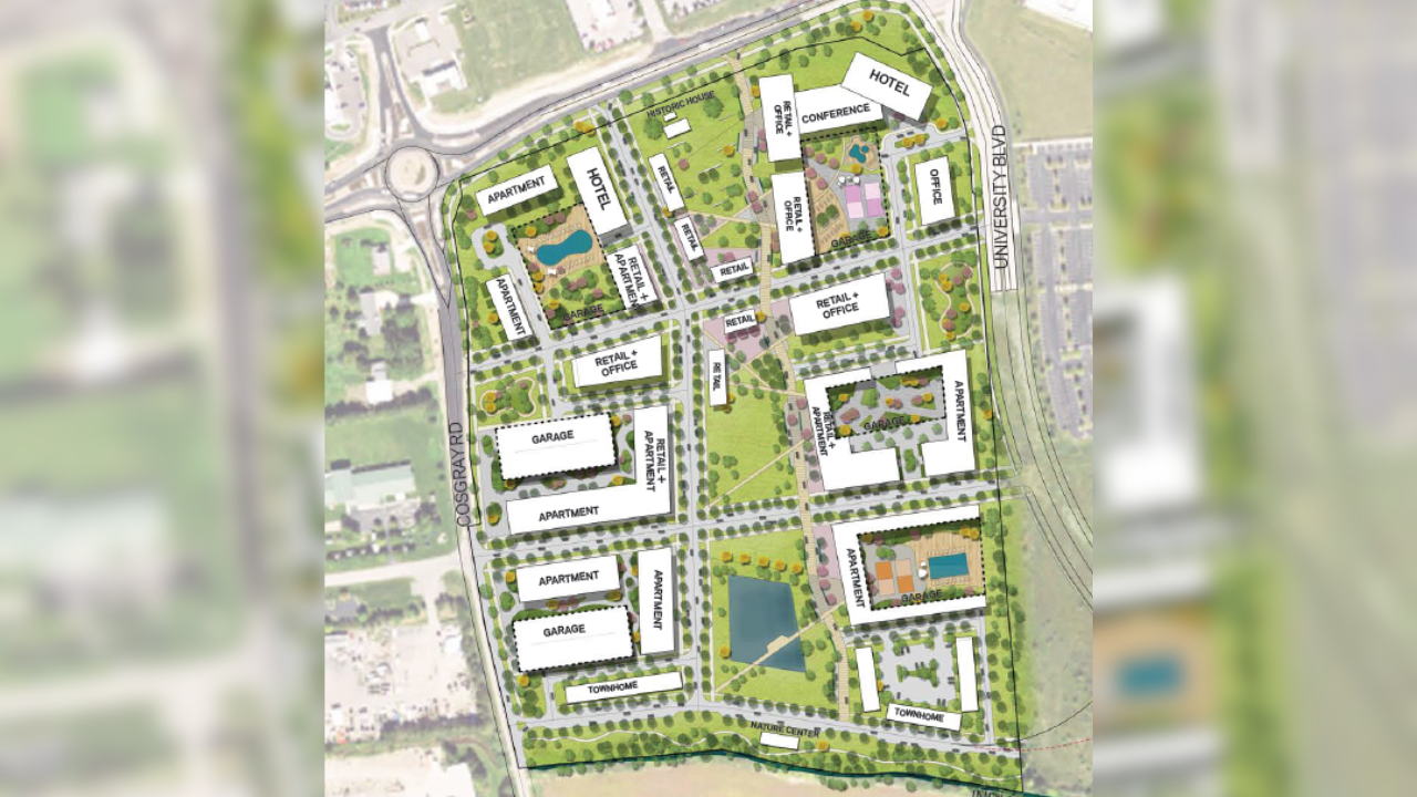 Mixed-use project proposed for 43-acre site near Ohio University’s Dublin campus