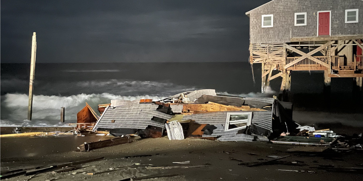 Another house collapses into ocean along North Carolina’s Outer Banks; 3rd this year