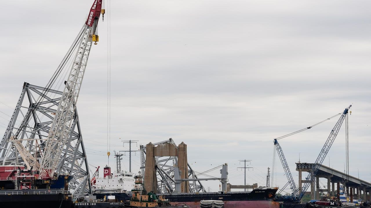 New deep-water channel allows first ship to pass Key bridge wreckage in Baltimore