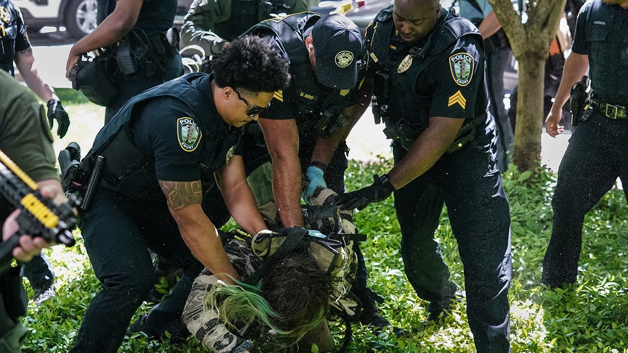 Emory University rips anti-Israel 'activists' disrupting campus; police use tear gas, zip-ties during arrests