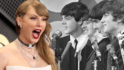 Taylor Swift volvió a arrebatarle un récord a The Beatles: esta vez en Reino Unido