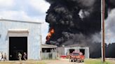 Cleanup ongoing at Scottsville industrial fire