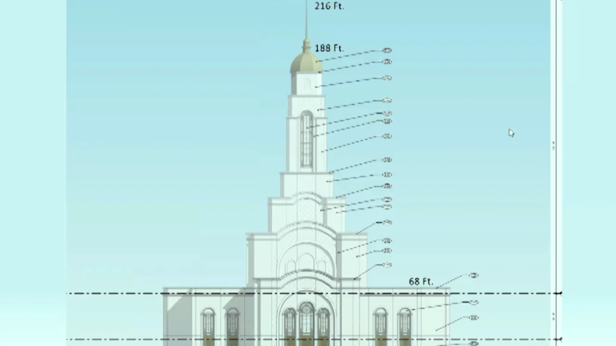 Divided Las Vegas neighborhood meets virtually on LDS temple proposal