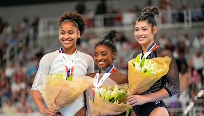These are the American women gymnasts who will compete for the right to go to the Paris Olympics