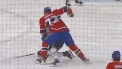 Canadiens' Arber Xhekaj fined for beating up Leafs player | Offside