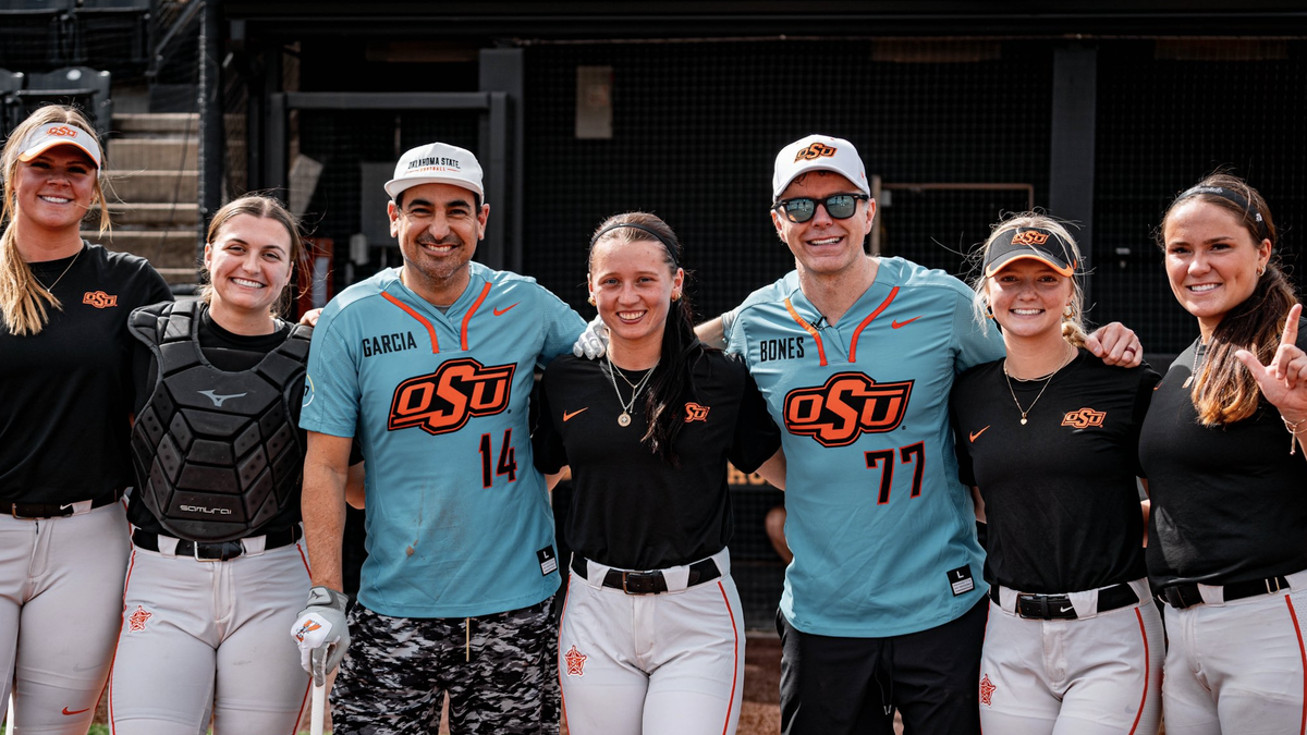 WATCH: Too Much Access at Oklahoma State Softball | The Bobby Bones Show | The Bobby Bones Show