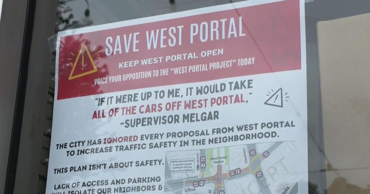 West Portal business owners take stand against new traffic safety plan