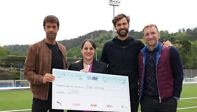 Xabi Prieto y Fernando Llorente, campeones solidarios