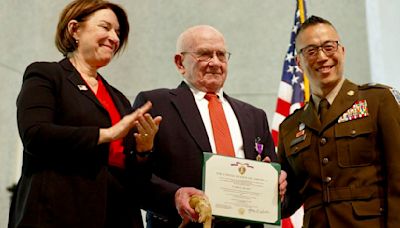 Army presents Purple Heart to Minnesota veteran 73 years after Korean War wound