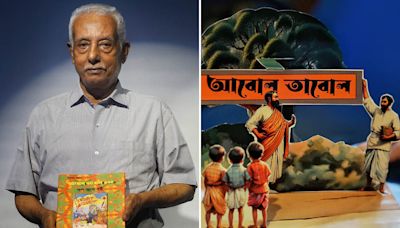 Sukumar Ray’s Abol Tabol gets a pop-up version in 77-year-old’s labour of love for granddaughter