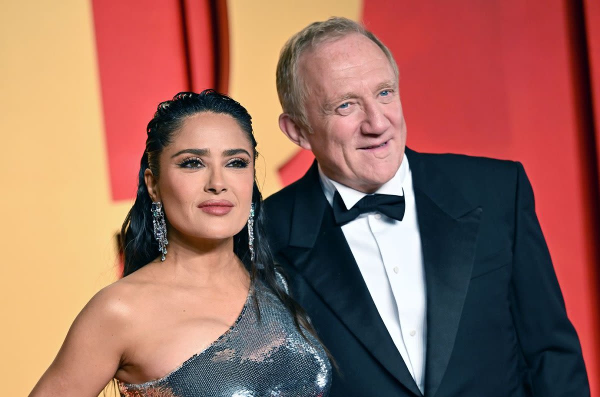 Look: Salma Hayek shares photos from wedding to 'soulmate' Francois-Henri Pinault - UPI.com