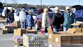 4,000 families served at drive-thru food pantries after food assistance drops