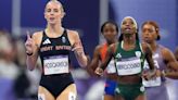 Gold medal favourite Keely Hodgkinson cruises through to 800 metres final