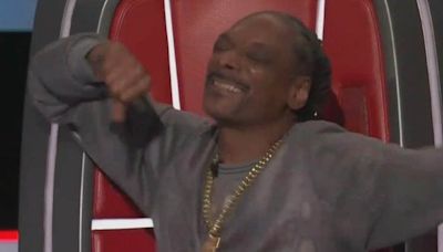 The Voice Snoop Dogg wins first four-chair in debut with Michael Bublé