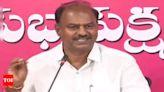 7th BRS MLA joins Cong, more defections likely in Telangana | Hyderabad News - Times of India