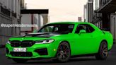 Artist Mixes The Dodge Hellcat With BMW M5 And M8