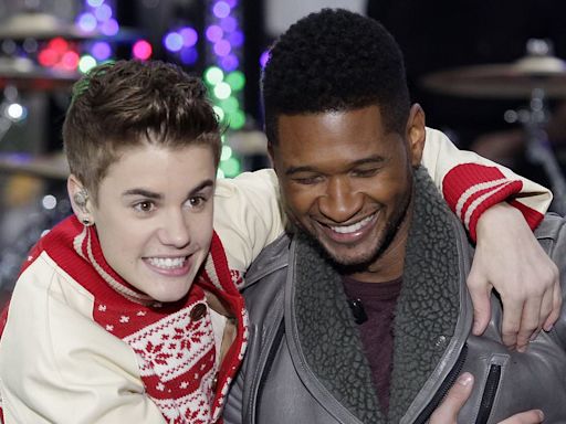 How Usher brought Justin Bieber to music mogul L.A Reid as a 'gift'