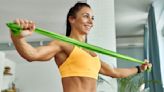 You only need 30 minutes and 1 resistance band to build muscle all over and strengthen your core