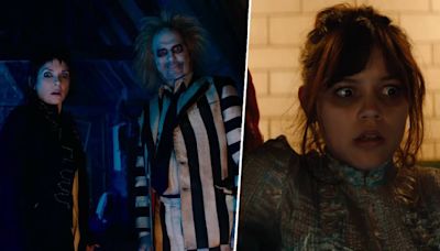 Beetlejuice Beetlejuice stars promise "big swing" surprises in the sequel, as Michael Keaton says it's got a "stronger story" than the original