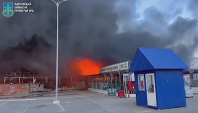 哈爾科夫一間建材超市遭俄軍空襲多人死傷