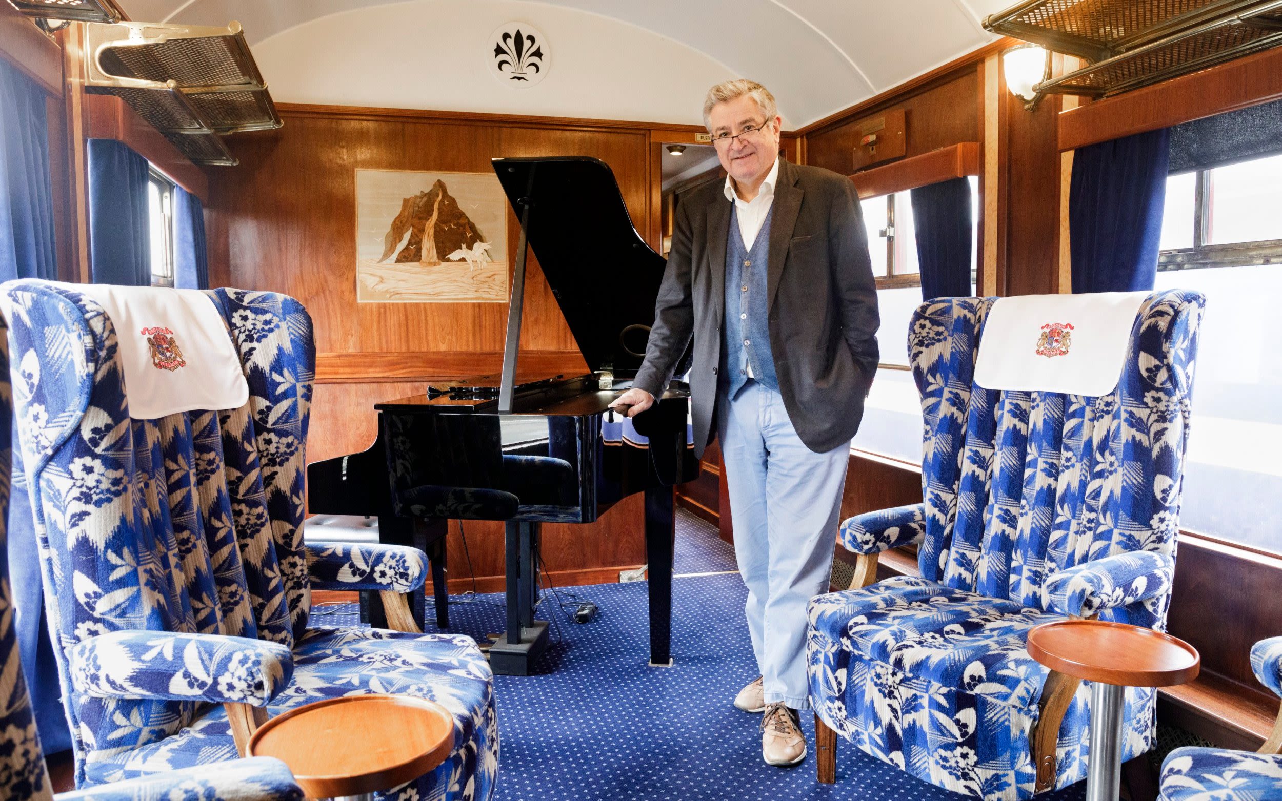 Meet the rail-mad millionaire with Britain’s only privately owned train