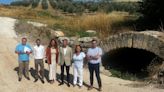 La Diputación y la Asociación de Amigos de Ategua trabajan en la mejora de un tramo del cordel de Granada
