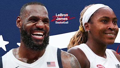 LeBron James tiene compañera para llevar la bandera de USA en la apertura de los Juegos Olímpicos París 2024