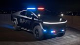 Tesla Cybertruck unveiled as imposing police vehicle