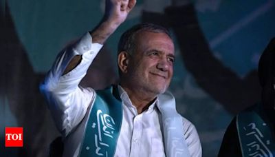 Moderate Pezeshkian wins Iran presidential election, urges people to stick with him - Times of India