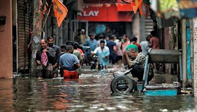 Delhi Rains: Roads flooded, cars submerged as rains pound capital; Water Minister Atishi’s house inundated